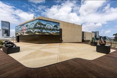 Art Gallery of Western Australia — architectural facade installation by GreenLine Facades, Perth Cultural Centre, WA