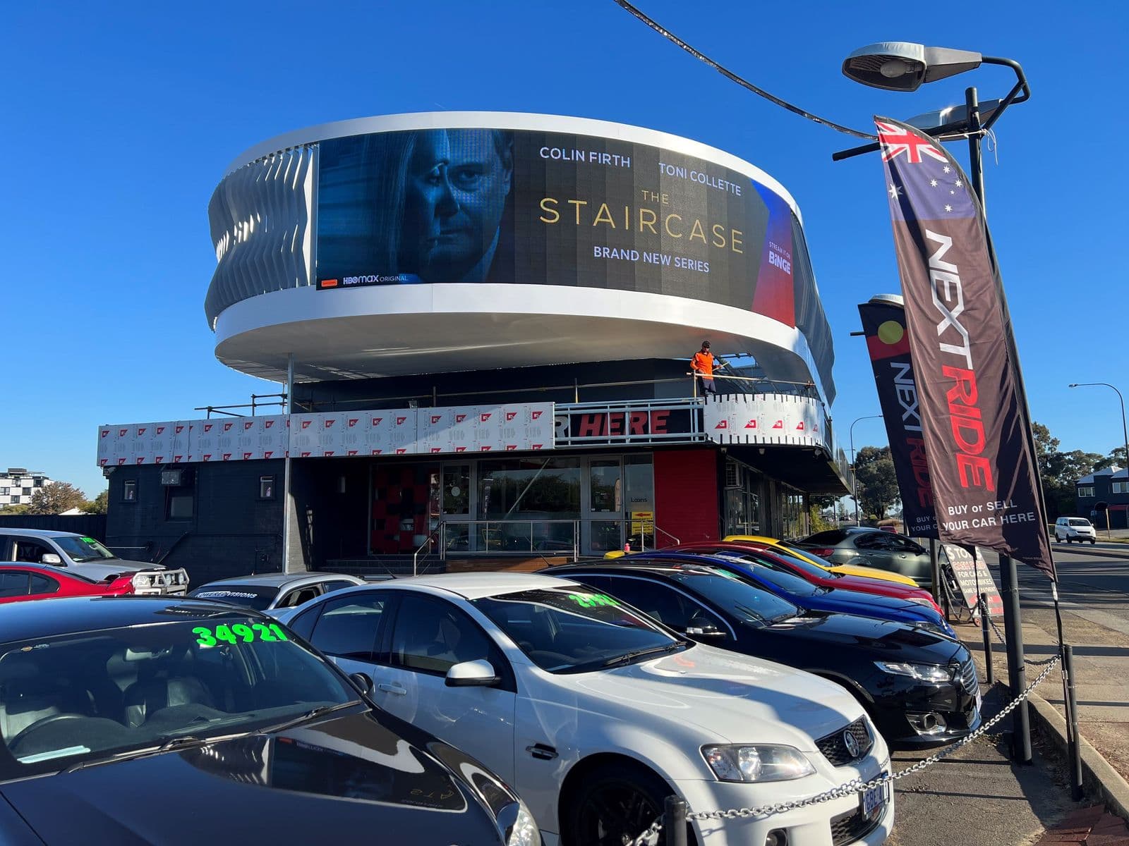 Como Signage — architectural facade installation by GreenLine Facades, Como, WA