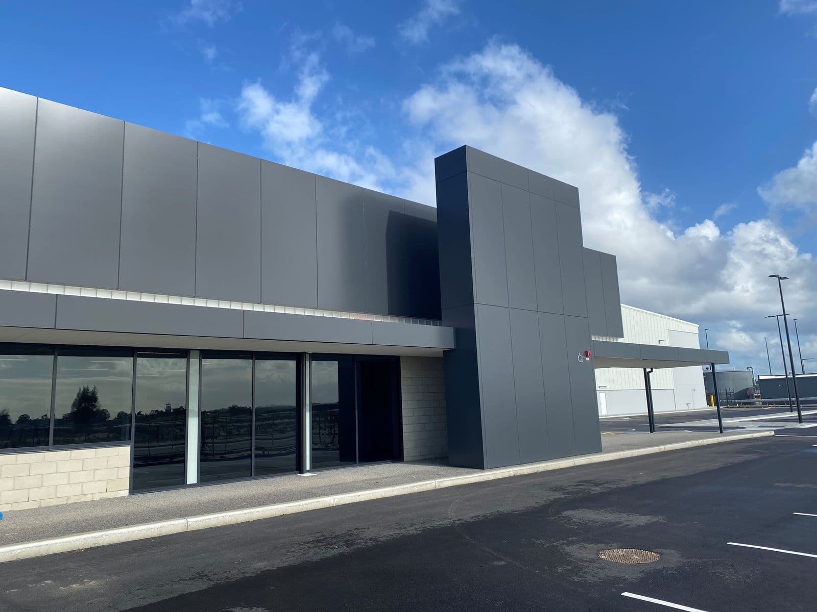 Marley Spoon — architectural facade installation by GreenLine Facades, Perth, WA