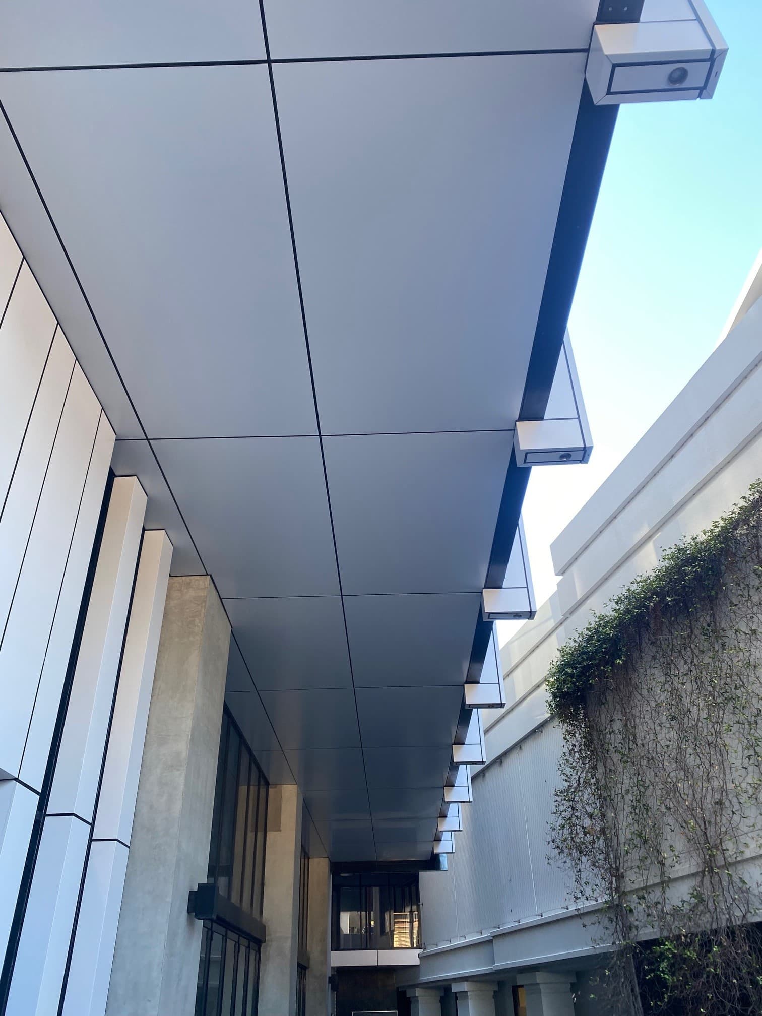 Shenton House facade installation — view 3, Shenton Park, WA — GreenLine Facades