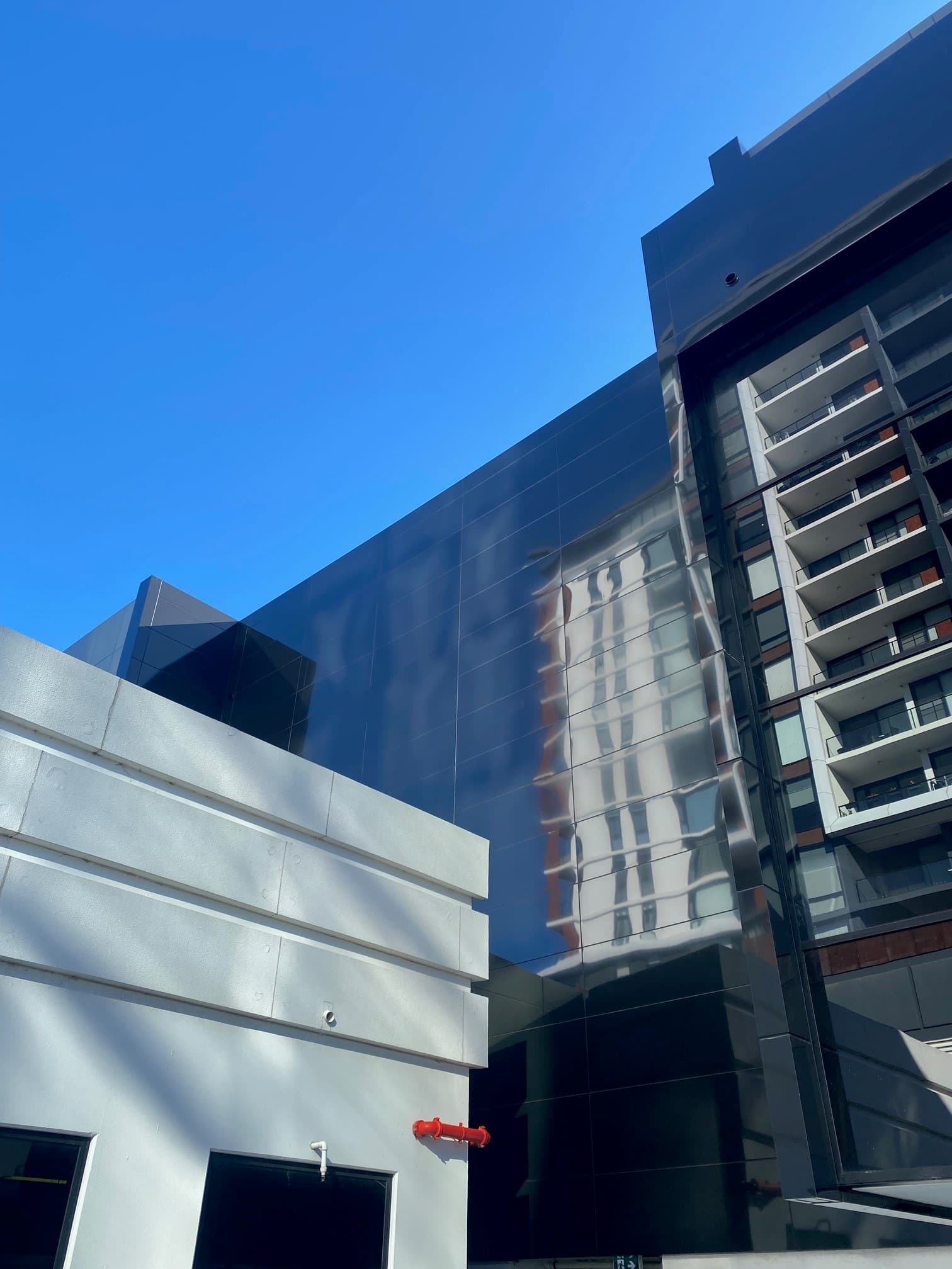 Shenton House facade installation — view 8, Shenton Park, WA — GreenLine Facades