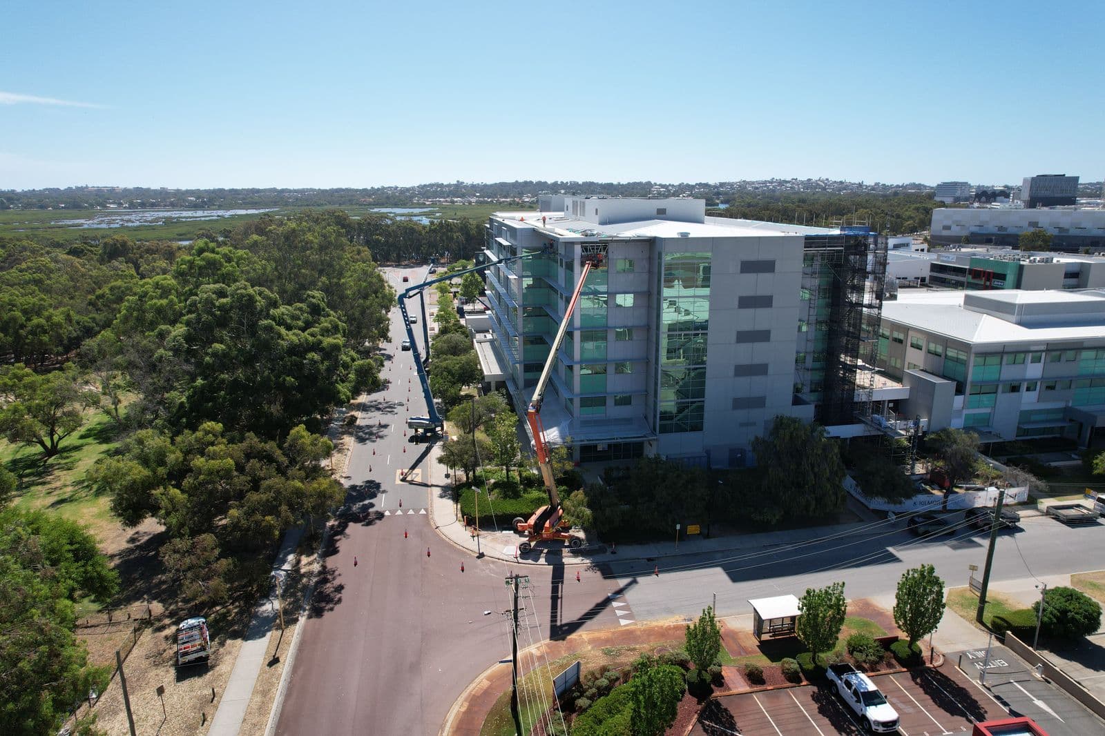 Greenline Facades — Optima Centre project